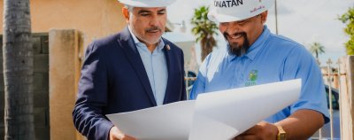 Congressman Tony Cárdenas visits a GRID GLA Solar Installation 