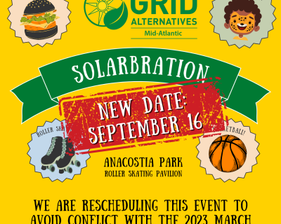 GRID Mid-Atlantic Solarbration 2023: New Date 9/16