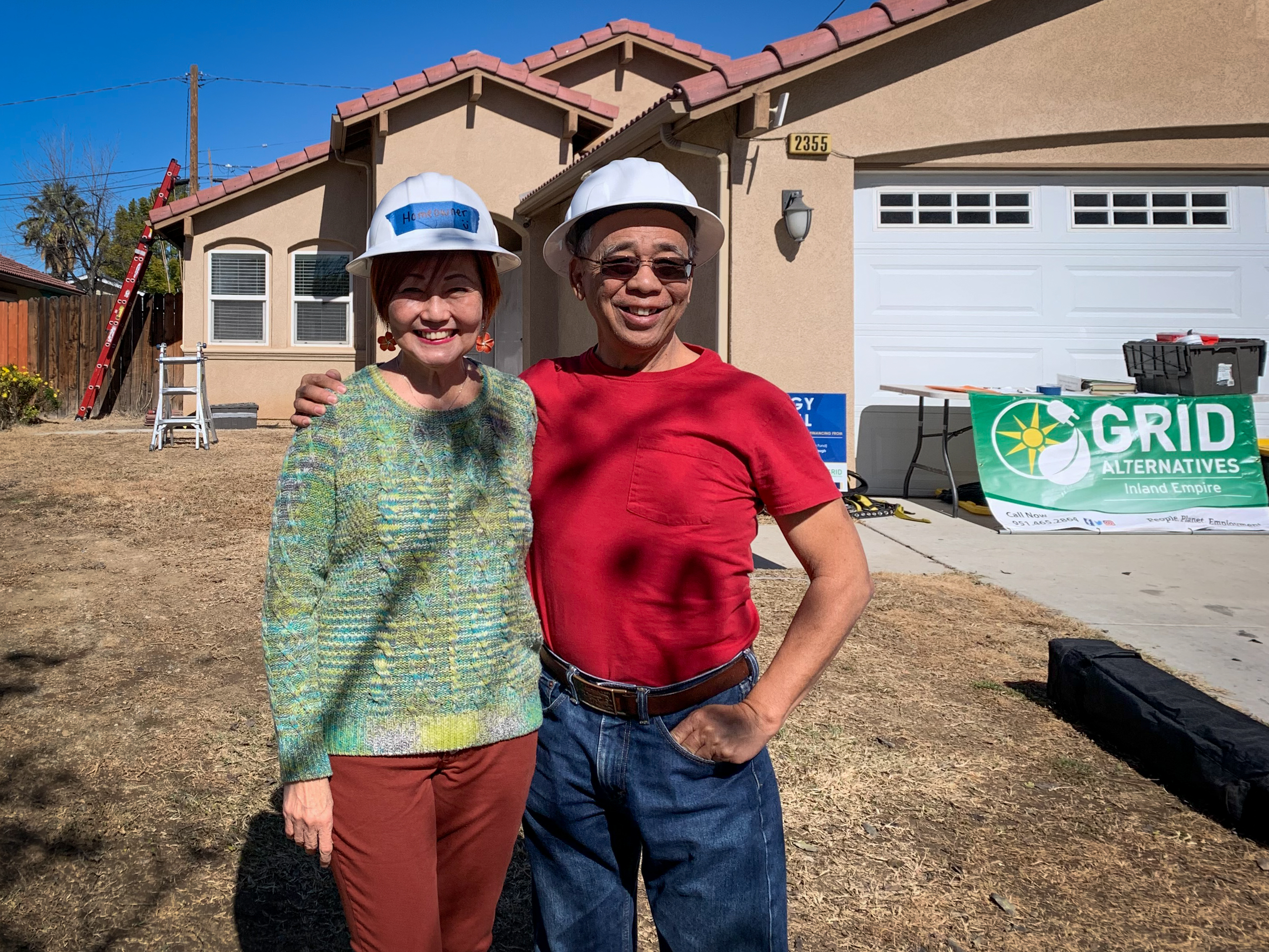 Patrica and Steven Chung.