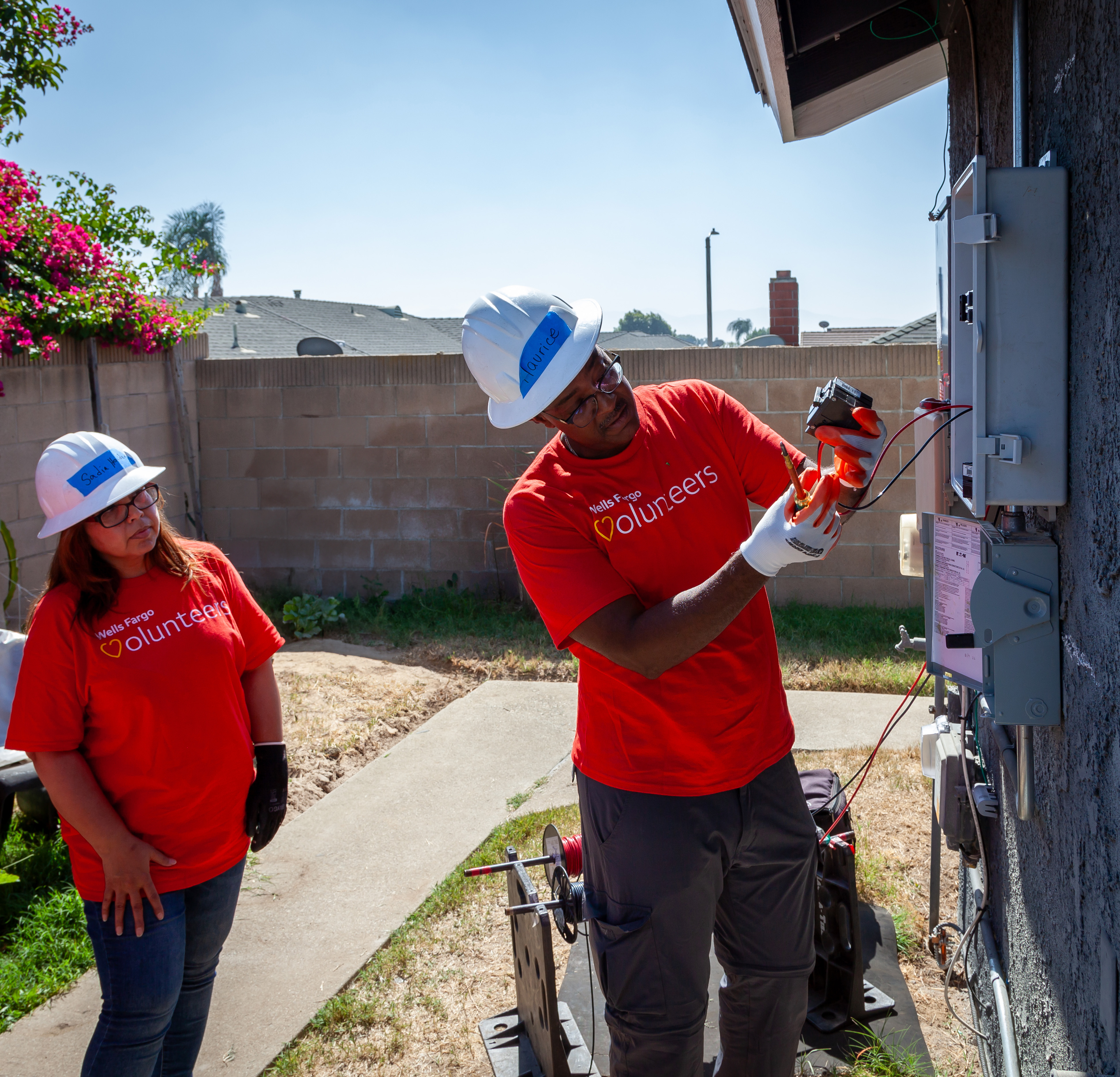 Wells Fargo Volunteers