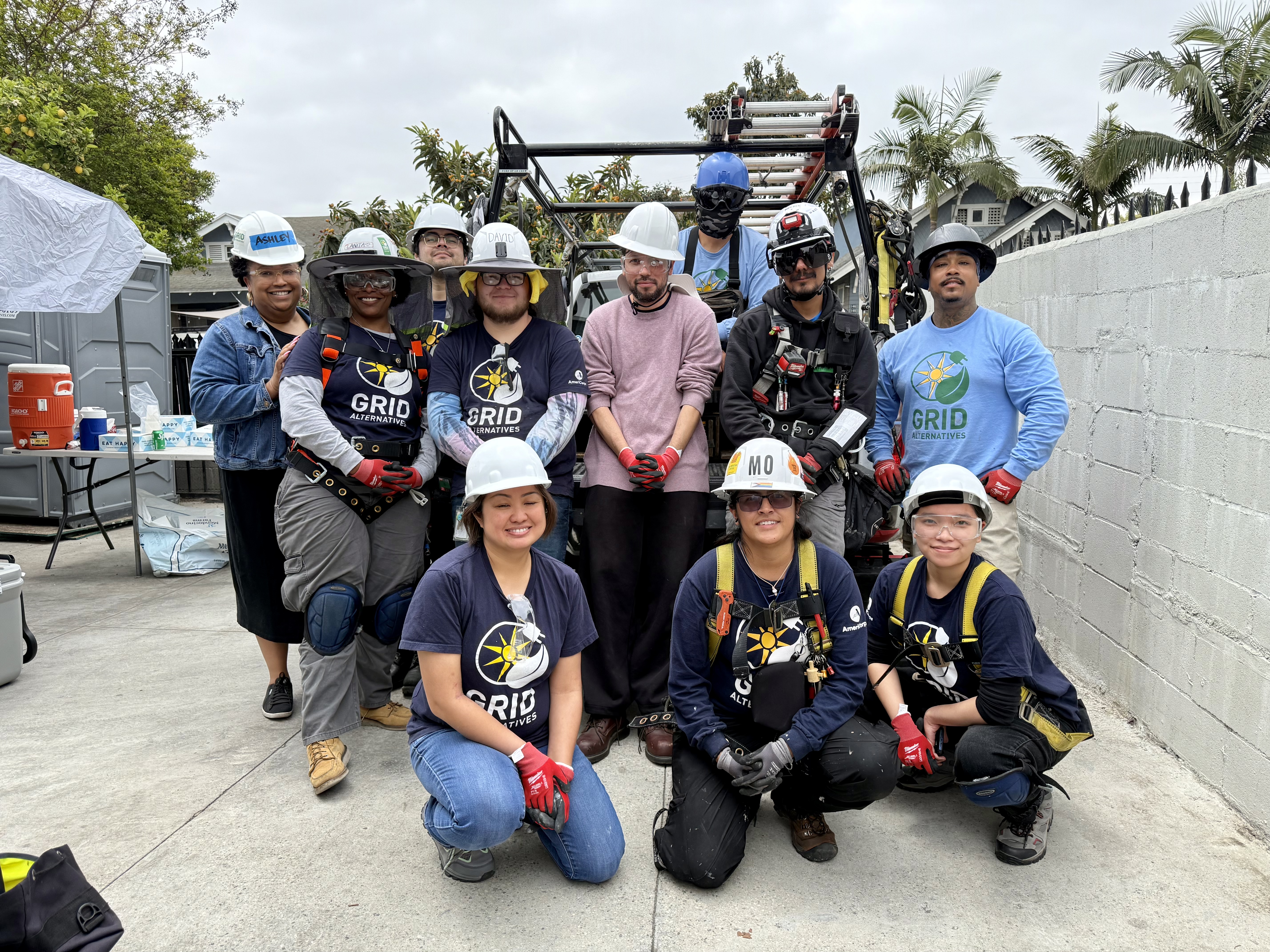 SolarCorps install at GRID GLA