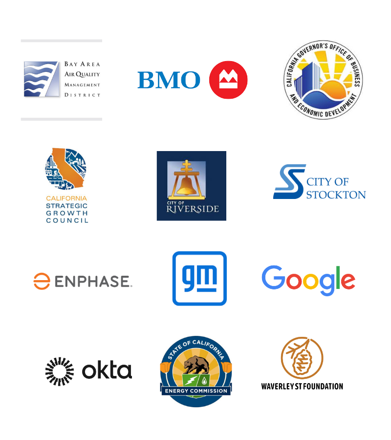 logos of supporters who donate $1M or more per year