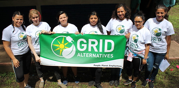GRID local participants with the GRID banner