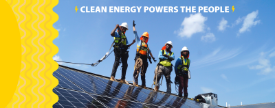 Clean Energy Powers the People