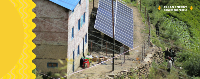 Ground mount solar system in Nicaragua