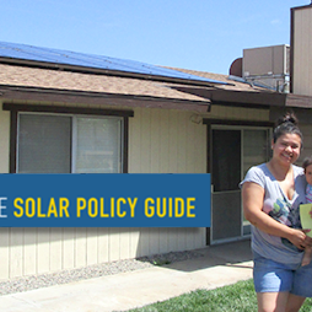 Low-Income Solar Policy Guide launches | GRID Alternatives