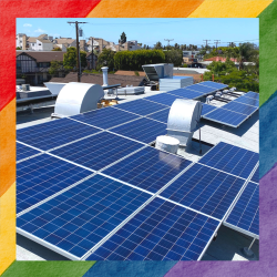 LGBTQ Center Long Beach Rooftop Solar Array 