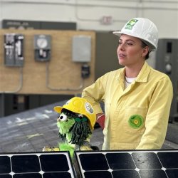 Suzie Hicks the Climate Chick at GRID GLA
