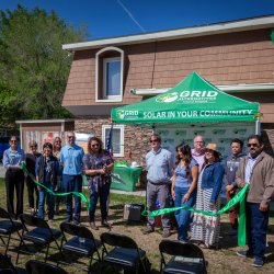Bishop Pauite Ribbon Cutting