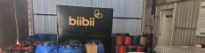 Miel Biibii honey barrels 