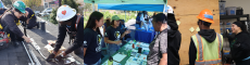 banner with multiple photos of folks in their solarcorps roles 