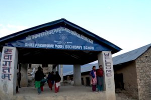 Mansarobar Model School in Nepal