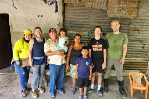solar home system beneficiaries and volunteers