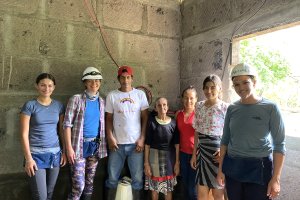 solar home system beneficiaries and volunteers