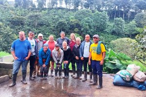 Solar Coffee Equipment project crew