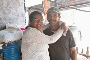 Joaquin and Zeneida, Beneficiaries in Nicaragua 2025