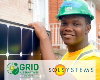 GRID Mid-Atlantic is grateful for our partnership with Sol Systems!