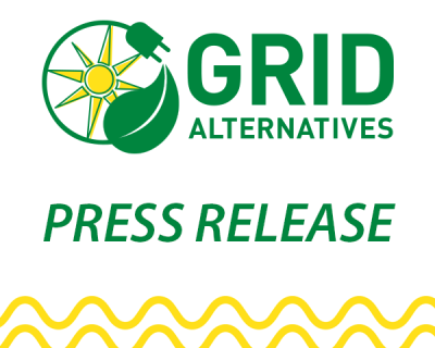 GRID Alternatives press release