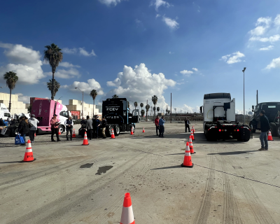 Zero Emissions Ride and Drive Event at the Port of Long Beach 