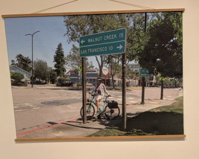 BEEP program participant picture at Roadwork Exhibit