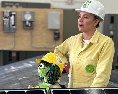 Suzie Hicks the Climate Chick at GRID GLA