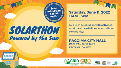 Solarthon: Powered by the Sun event Saturday, June 11, 2022 11AM - 3PM