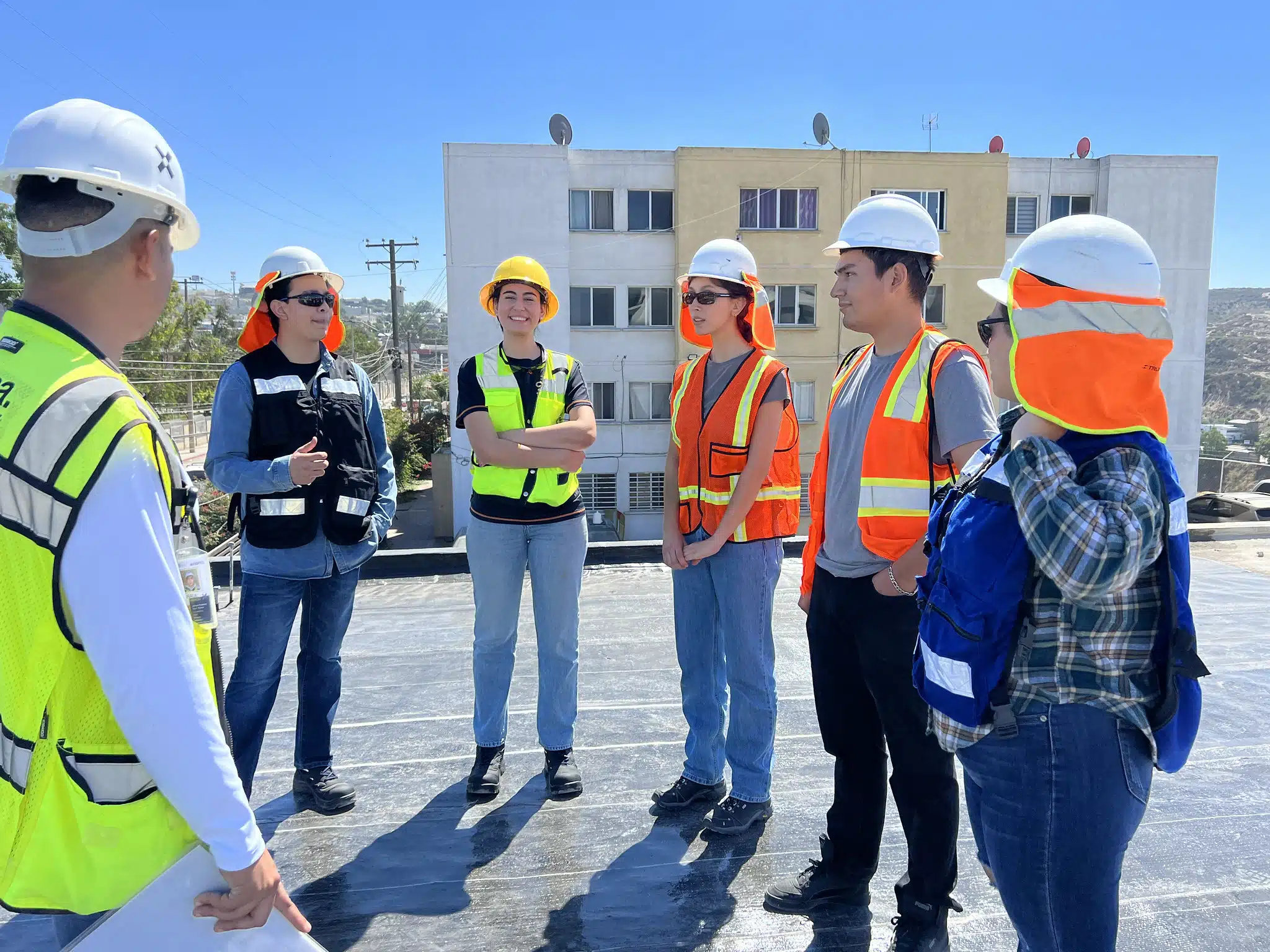 Renewable energy students from Tijuana
