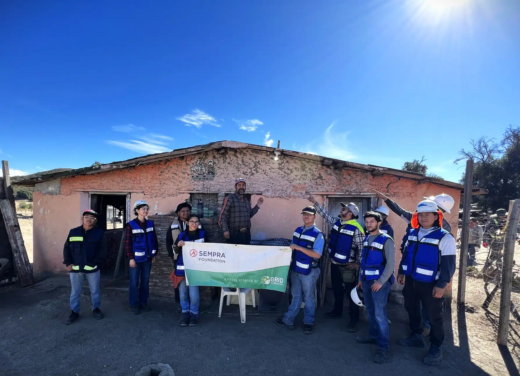 Juntas de Neji Solar Home System - Tijuana Volunteers