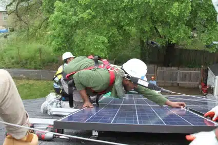 DC Solar Installation