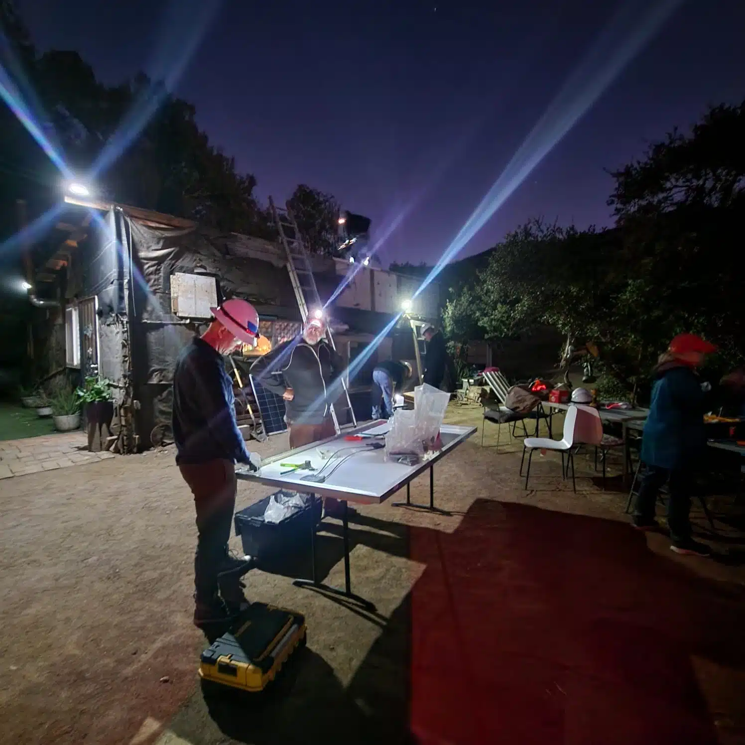 Mexico solar refrigerator project participants