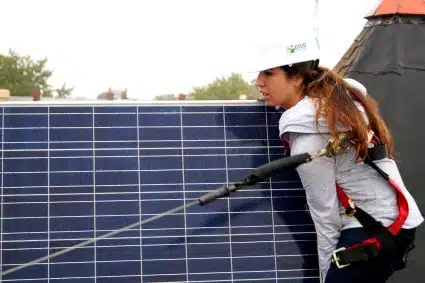Leslie Installed Solar for her Bridal Shower