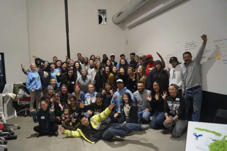 Members of the 2018-19 SolarCorps Fellowship cohort smile for a group photo