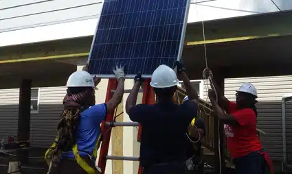 Lifting the panel