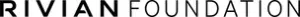 Rivian Foundation logo in black and gray text