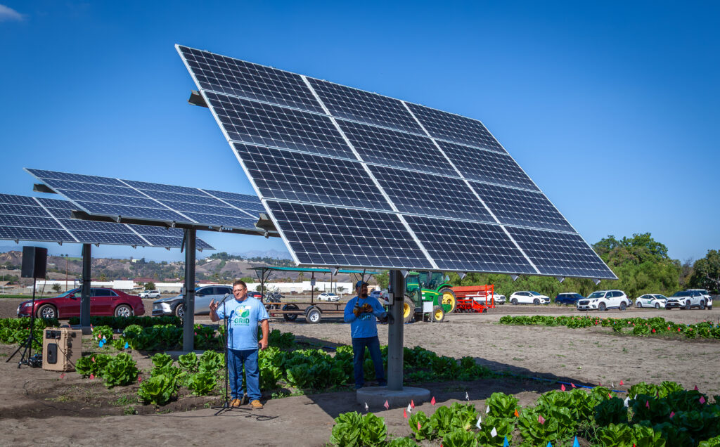 Pitzer College Agrovoltaics Ribbon Cutting 