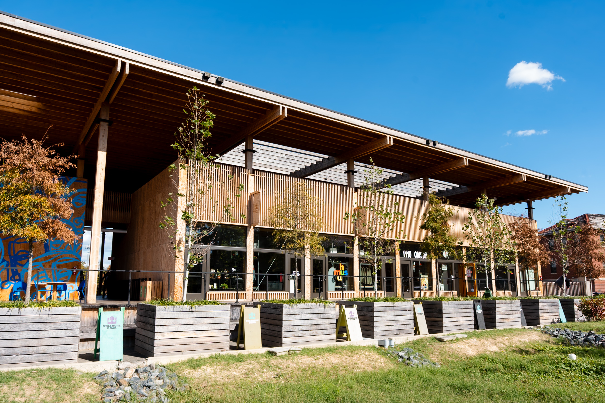 Sycamore and Oak building exterior