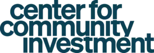 Center for Community Investment logo in dark teal text