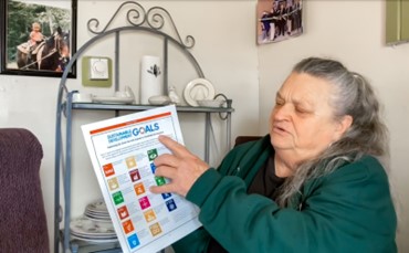 Patricia points to UN Sustainable Development Goals